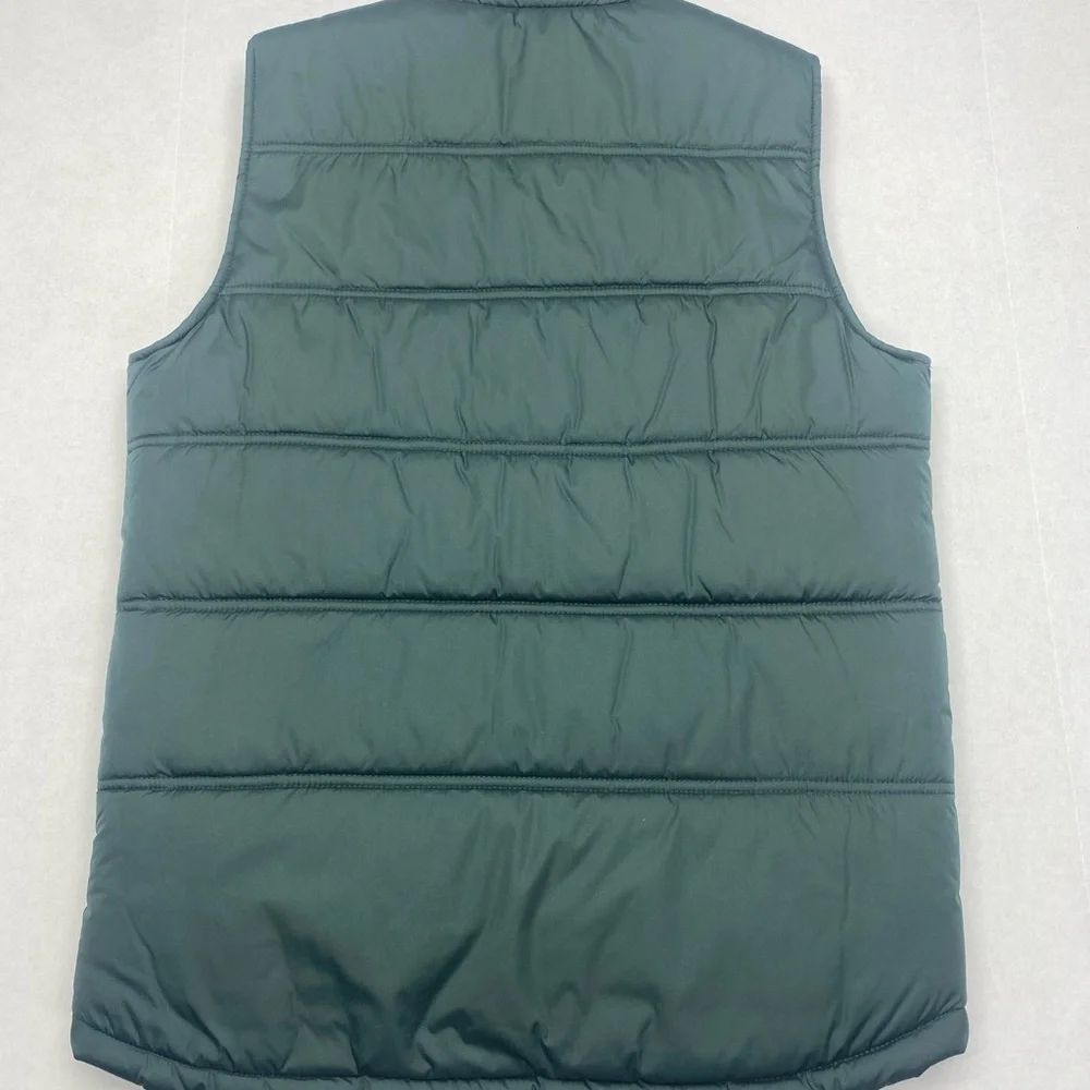PUFFER VEST MENS MEDIUM GREEN WEATHERPROOF VINTAGE - Picture 2 of 10
